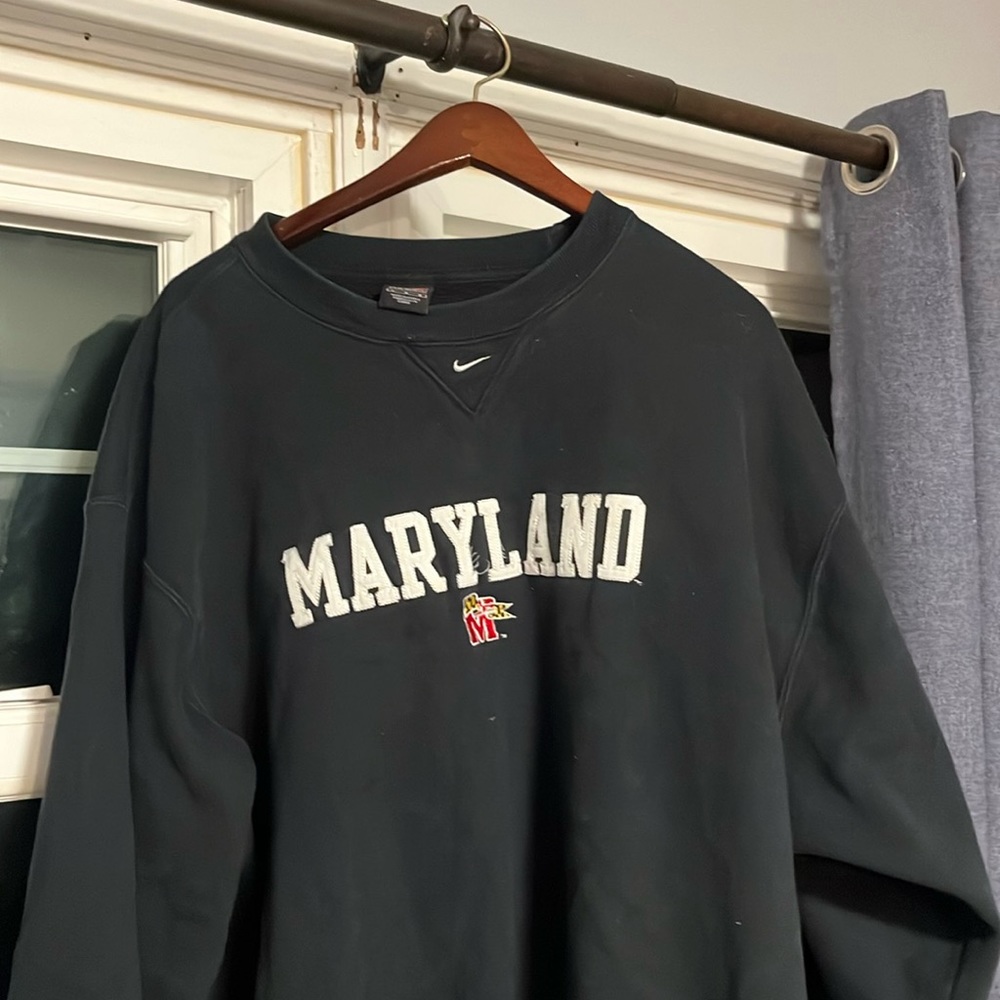 Vintage University of Maryland Nike crew neck